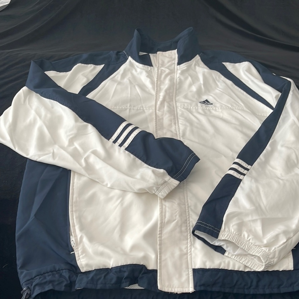Adidas parka jacket all weather adjustable hemline Excellent condition